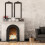 Spark protector for fireplace 5