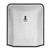 Spark protector for fireplace