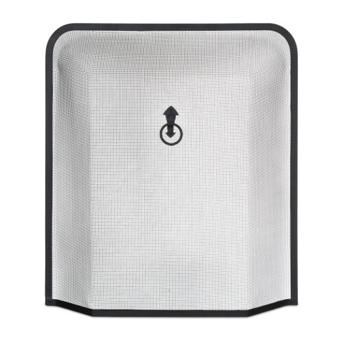 Spark protector for fireplace
