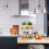 Bamboo spice rack with 2 levels 5