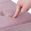 Stool in pink velvet 8
