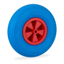 Rad für Schubkarre 3.50-6 in blau/rot