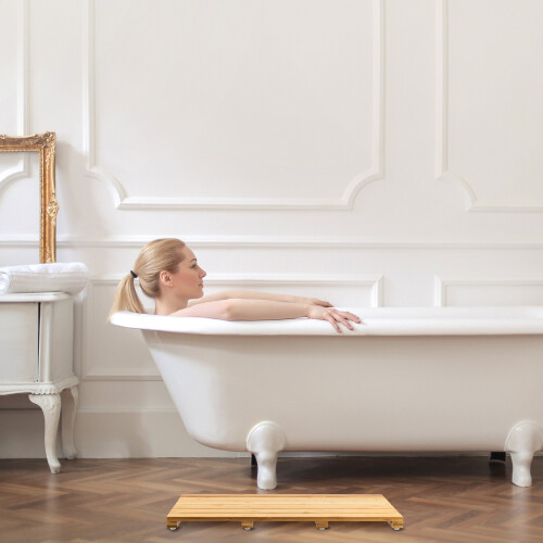 Badematte aus natürlichem Bambus 2