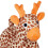 Hüpftier Giraffe mit Mütze 7
