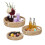 Serviertablett 3er Set rund 1