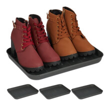Abtropfschale für Schuhe - 4er Set