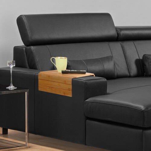 Sofatablett aus Bambus 2