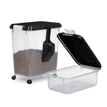 Aufbewahrungsbox für Hundefutter, 2 Stück