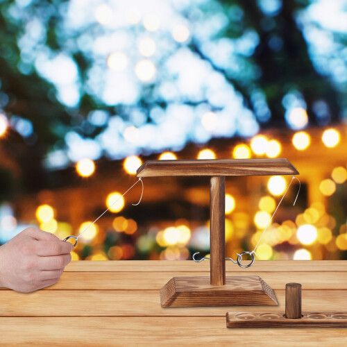 Trinkspiel mit Haken und Ring 1