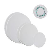 Leinwand rund 6er Set