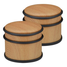 Türstopper aus Holz - 2er-Set