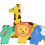 Krocketspiel für Kinder im Tierdesign 7
