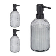 Glas-Seifenbehälter 3er-Set