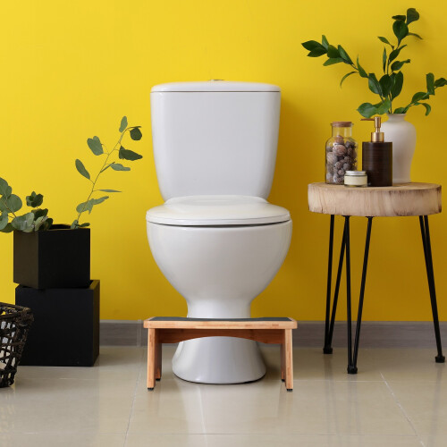 Toilettensitz aus Bambus 1
