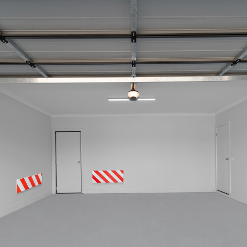 Abdeckung für Garagenwand selbstklebend 2er Set 1
