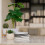 Monstera Kunstpflanze 2er Set 3