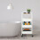 Carrello con 3 livelli e ripiano 3