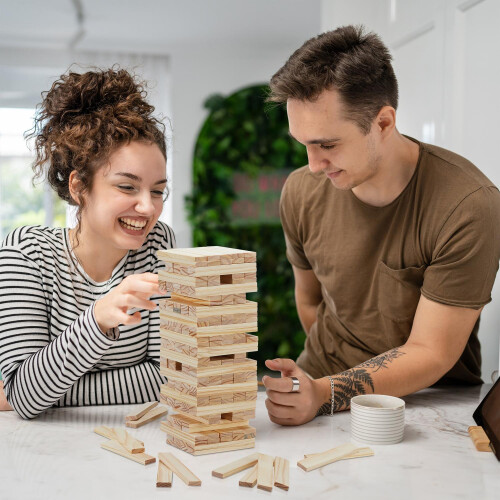 Wackelturm aus Holz XL 1