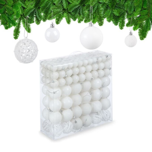 Christbaumkugeln im 150er Set