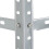 Galvanized metal shelf with 4 shelves 8