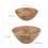 Salatschüssel 2er Set Mangoholz 4