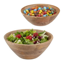 Set boluri de salata din lemn de mango