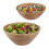 Salatschüssel 2er Set Mangoholz 1