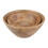 Salatschüssel 2er Set Mangoholz 6