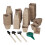 Cultivation pots 120 sets with tools 1
