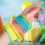 Set di 4 spirali arcobaleno 3