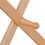 Perchero de pared retráctil de madera 7