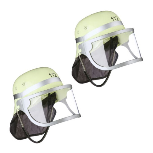 Kinder Feuerwehrhelm im 2er Set