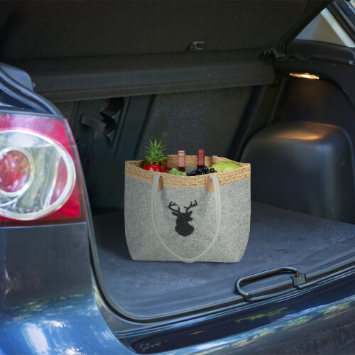 Filztasche mit Hirschmotiv 1