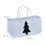Firewood bag in felt with motif 4