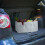 Firewood bag in felt with motif 5