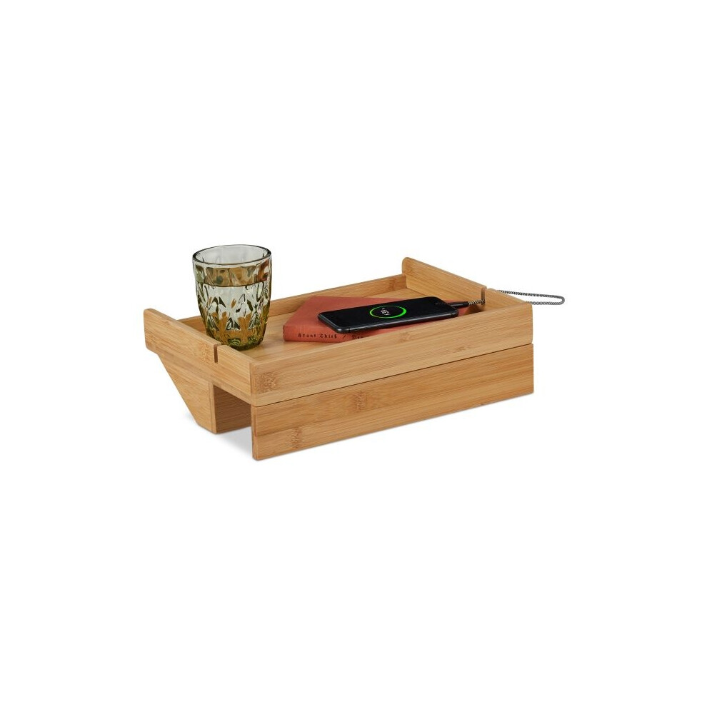B2x Squeezable Bamboo Bed Tray