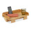 Bamboo bed tray with tablet holder 1