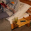 Bamboo bed tray with tablet holder 2