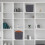 Panier de rangement gris en feutre Lot de 2 5