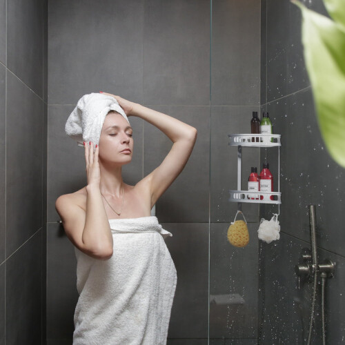 Eckregal für die Dusche 2
