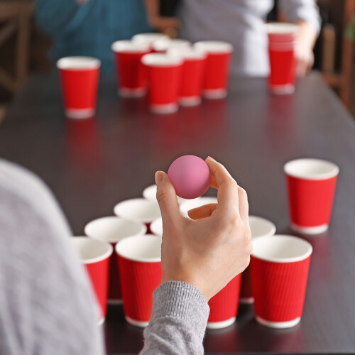 Pink Beer Pong míčky v sadě 100 ks 2