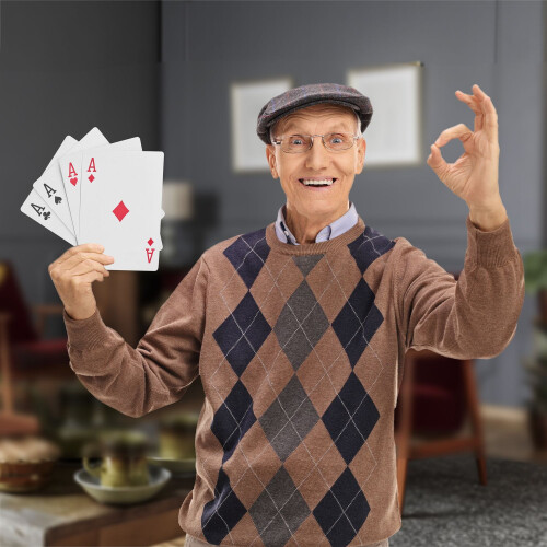 Jumbo-Spielkarten, 2 Decks 1