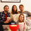 Popcorntüten, 72 Stück, rot/weiß 5