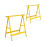 Work stands, 2 pcs, yellow 1