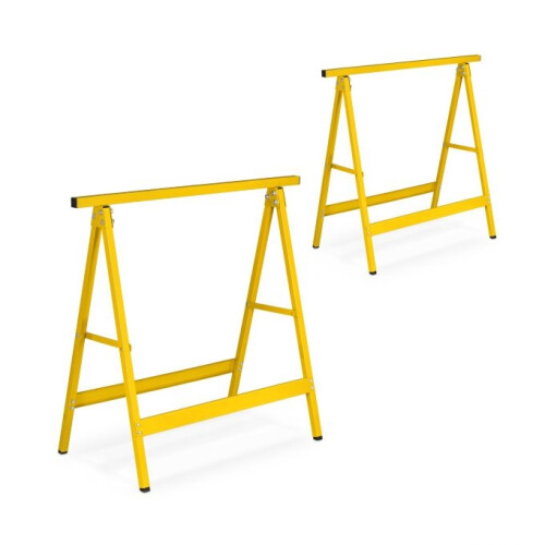 Work stands, 2 pcs, yellow