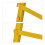 Work stands, 2 pcs, yellow 7