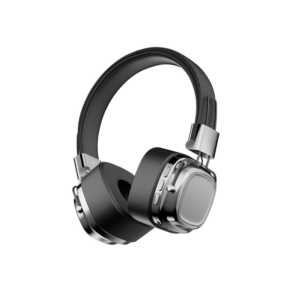 ( Black) Long Battery Life Wireless Headphones Hifi Sound For Cellphone Laptop Earphone Silver/Black 6132729306874