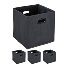 Aufbewahrungsbox in Anthrazit 4er Set