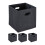 Aufbewahrungsbox in Anthrazit 4er Set 1