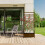 Jardinera con pared enrejada en color marrón 2